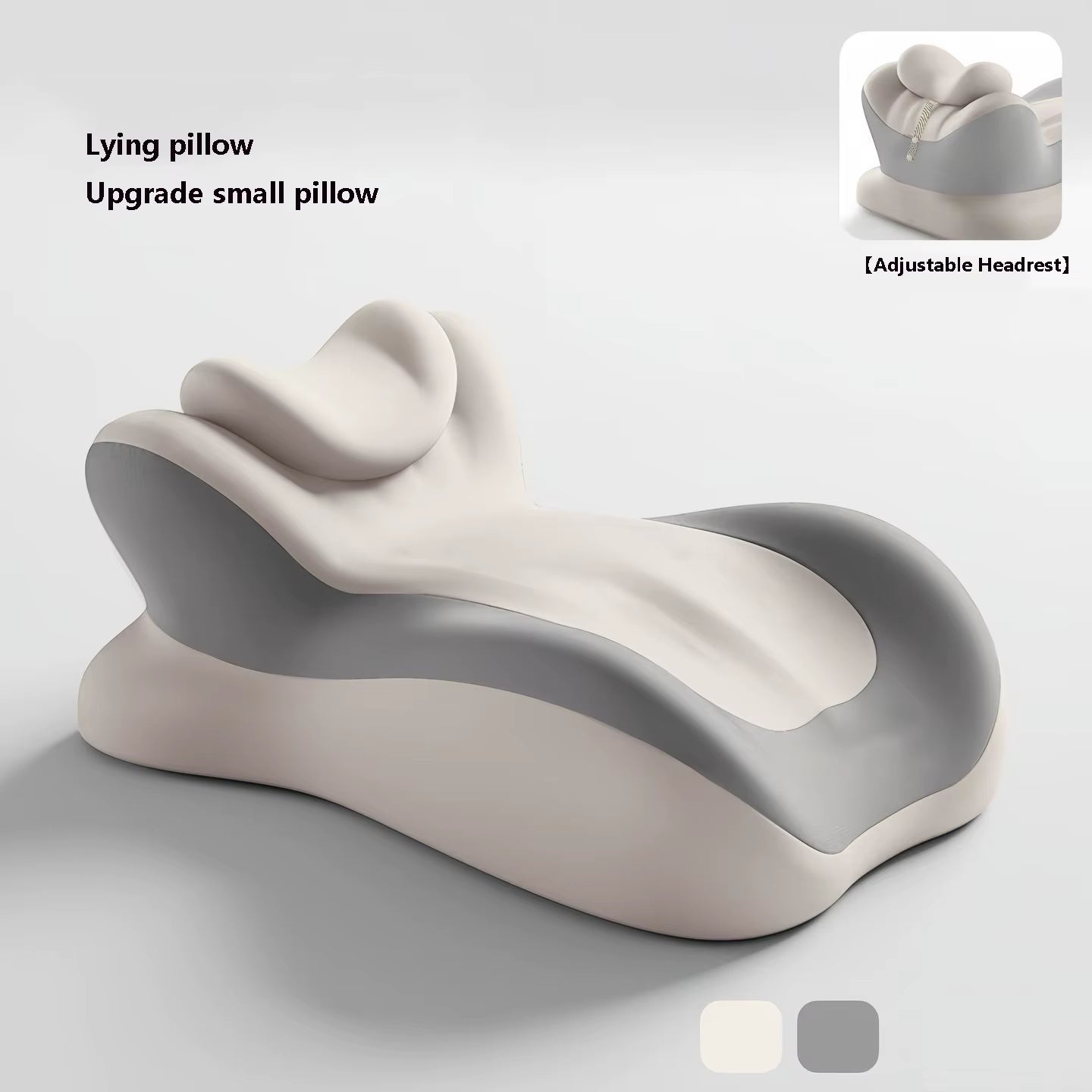 Memory Foam Pillow Sleeping Ergonomic Neck Leg Rest Reading Phone Use Bed Sofa Wedge Shape Back Pain Relief Comfort Body Relax