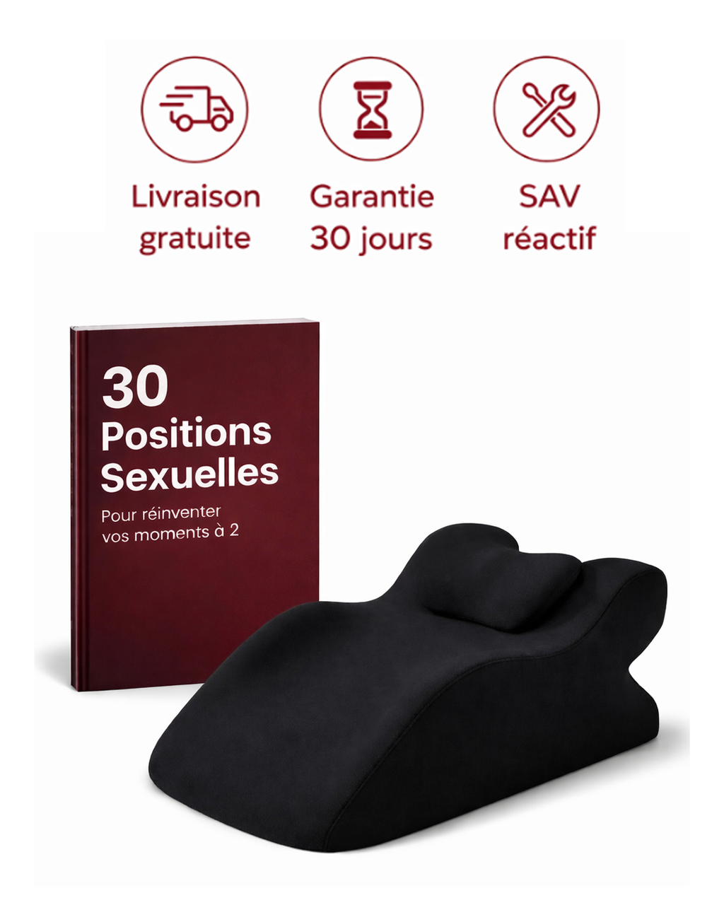 Norelia - Le coussin qui change l’angle du plaisir