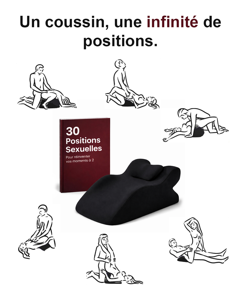 Norelia - Le coussin qui change l’angle du plaisir